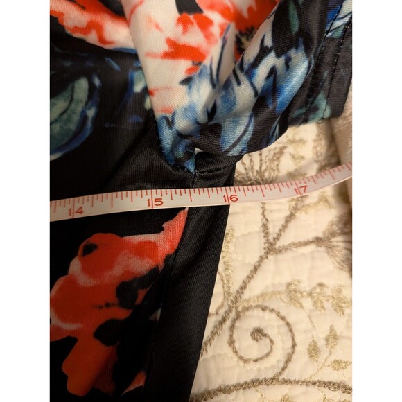 Women's Floral Maxi Long Dress Short Sleeve  Summer Casual Dress Size Small - Picture 9 of 12